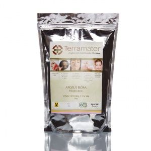 Argila Rosa Terramater com Certificado Ecocert 1Kg