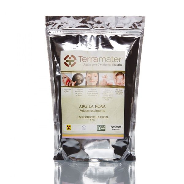 Argila Roxa Terramater com Certificado Ecocert 1Kg